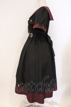 画像3: Amavel / Guardianセーラーミリタリーミドル丈ワンピース  クロ×ワイン O-26-03-21-031-CA-OP-IG-OS