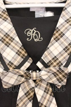 画像2: axes femme POETIQUE / ダブルボタンセーラーブラウス  クロ O-26-03-21-032-AX-BL-IG-OS