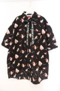 Jamie エーエヌケー / エンジェルプリントBIGシャツ M クロ O-26-03-21-034-LO-BL-OW-OS