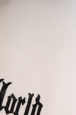 画像3: Jamie エーエヌケー / ゴシックロゴブラウス M シロ×クロ O-26-03-21-039-LO-BL-OW-OS