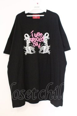 画像1: Jamie エーエヌケー / 龍プリントBigTe M クロ O-26-03-21-040-LO-TO-OW-OS