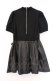 画像3: Jamie エーエヌケー / 合皮ドッキングワンピース M クロ O-26-03-21-045-LO-OP-OW-OS (3)