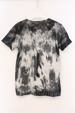 画像3: Sixh / トライバルタイダイTシャツ S ブラック O-26-03-21-055-HN-TO-OW-OS