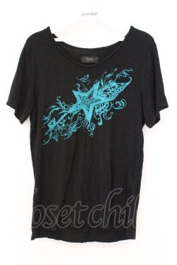 画像1: Sixh / スタートライバルptTシャツ  ブラック O-26-03-21-056-HN-TO-OW-OS