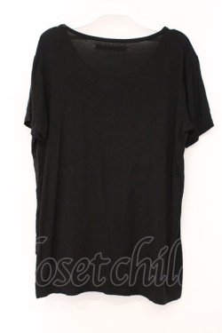 画像3: h.NAOTO / ロゴptTシャツ  ブラック O-26-03-21-058-HN-TO-OW-OS