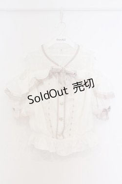 画像1: LIZ LISA / オープンショルダーフリルブラウス 0 シロ O-26-03-21-1031-LO-BL-OW-OS