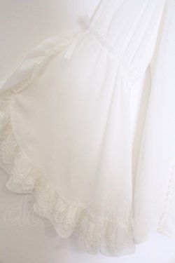 画像2: axes femme kawaii / 姫袖フリルブラウス M キナリ O-26-03-21-1034-AX-BL-OW-OS