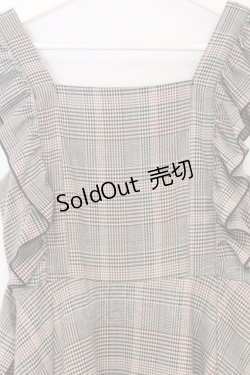 画像2: An MILLE / ミドル丈チェックフリルワンピース F ベージュ系 O-26-03-21-1040-EL-OP-OW-OS