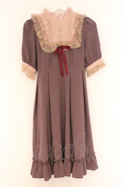 画像1: Amavel / Romantique Feminineワンピース F パープル O-26-03-21-1053-CA-OP-OW-OS