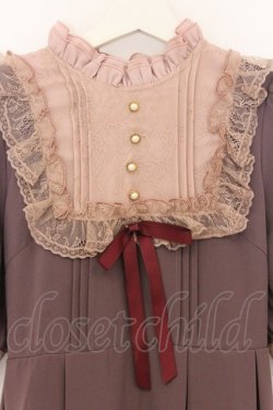 画像2: Amavel / Romantique Feminineワンピース F パープル O-26-03-21-1053-CA-OP-OW-OS