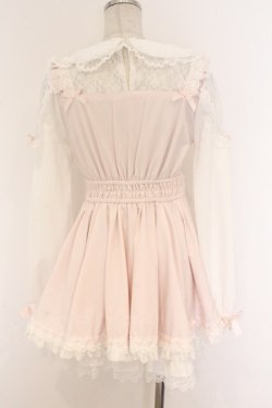 画像4: LIZ LISA / トリプルリボンフリルセットアップ 0 ピンク O-26-03-21-1005-LO-OP-OW-OS