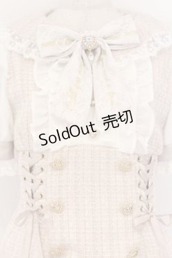 画像2: LIZ LISA / メッセージリボンツイードセットアップ 0 ピンク O-26-03-21-1006-LO-OP-OW-OS