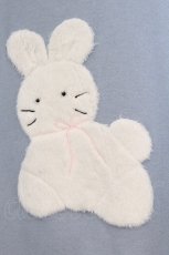 画像2: merry jenny / 【求心フレンズコラボ】う さぎさんスウェ  サックス O-26-03-21-1013-LO-TO-IG-ZT513 (2)