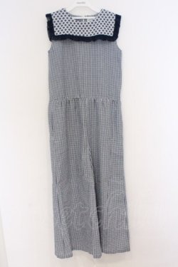 画像1: merry jenny / おんなのこオールインワン  アイスブルー O-26-03-21-1014-LO-OP-IG-OS