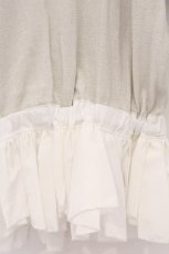 画像2: Fickle Bebe / グリッターペプラムニット 0 シロ O-26-03-21-1019-0-TO-IG-ZT460 (2)
