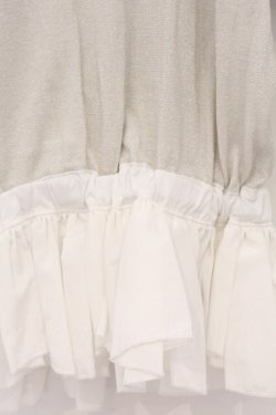 画像2: Fickle Bebe / グリッターペプラムニット 0 シロ O-26-03-21-1019-0-TO-IG-OS