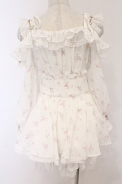 画像4: LIZ LISA / オフショルシフォンセットアップ 0 シロ O-26-03-21-1002-LO-OP-OW-OS