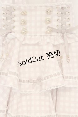 画像2: LIZ LISA / はしごリボンギンガムティアードスカパン 0 ピンク O-26-03-21-1025-LO-PA-OW-OS