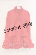CHOICE / フリルワンピース  レッド O-26-03-21-060-PU-OP-IG-OS