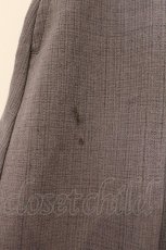画像2: axes femme / レース切替タックキュロット M グレー×クロ O-26-03-21-066-AX-PA-IG-ZT314 (2)