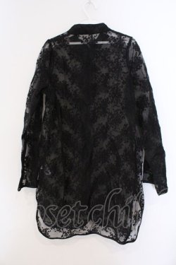 画像3: axes femme kawaii / シースルーチャイナブラウス M クロ O-26-03-21-067-AX-BL-IG-OS