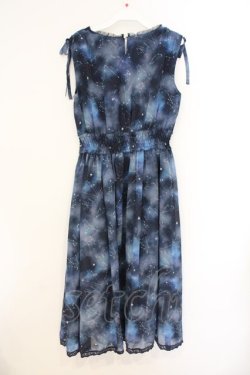 画像3: axes femme POETIQUE / 夏の星座シフォンワンピース  ネイビー O-26-03-21-071-AX-OP-IG-OS