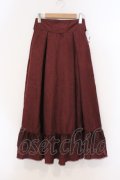 Kurumi Collaboration / TT*KRミジンコールLSK ノエル・ド・メモワール スカート M ワイン O-26-03-21-087-GO-SK-IG-OS