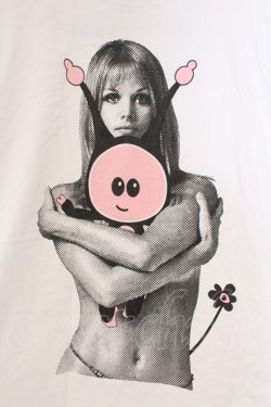 画像2: HYS PAM / P.A.M. × HYSTERIC GLAMOUR　Marpi Hug Tee 　Tシャツ M ホワイト O-26-03-21-088-PU-TO-OW-OS