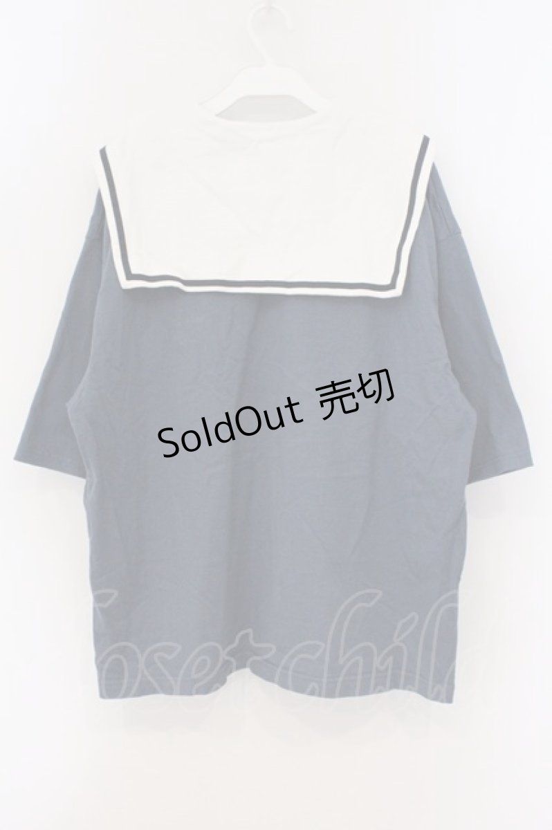 画像4: MILKBOY / BIG COLLAR 　トップス  ブルー O-26-03-21-090-MB-TO-OW-ZT521 (4)