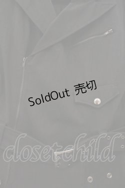 画像2: BPN / スナップ配色ライダースジャケット【※状態難※】 M ブラック O-26-03-21-092-GO-JA-OW-OS