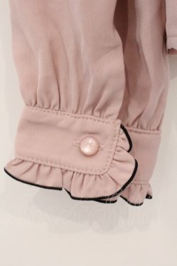 画像4: Secret Honey / レースケープブラウス 2 ピンク×クロ O-26-03-21-094-CA-BL-OW-OS