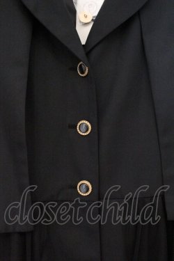 画像2: axes femme POETIQUE / ケープチュールトレンチコート M クロ O-26-03-21-096-AX-CO-IG-OS