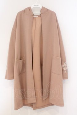 画像1: axes femme / 袖刺繍コーデイガン F ピンク O-26-03-21-100-AX-TO-IG-OS