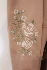 画像2: axes femme / 袖刺繍コーデイガン F ピンク O-26-03-21-100-AX-TO-IG-ZT558 (2)