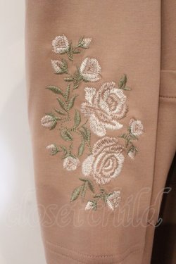 画像2: axes femme / 袖刺繍コーデイガン F ピンク O-26-03-21-100-AX-TO-IG-OS