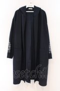 axes femme / 袖刺繍コーデイガン F ネイビー O-26-03-21-101-AX-TO-IG-OS