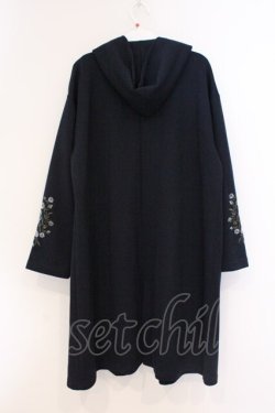 画像3: axes femme / 袖刺繍コーデイガン F ネイビー O-26-03-21-101-AX-TO-IG-OS