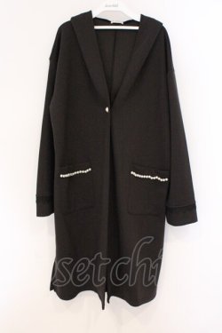 画像1: axes femme / パールポケットコーディガン F クロ O-26-03-21-102-AX-TO-IG-OS