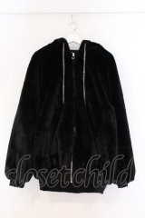 DimMoire / BABY SHEEPファーパーカー  ブラック O-26-03-21-107-0-CO-IG-OS