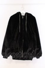 画像1: DimMoire / BABY SHEEPファーパーカー  ブラック O-26-03-21-107-0-CO-IG-ZTC024 (1)