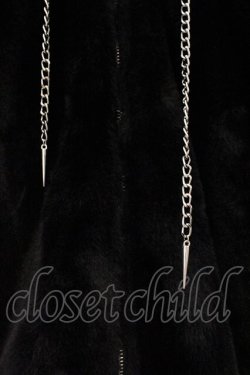 画像2: DimMoire / BABY SHEEPファーパーカー  ブラック O-26-03-21-107-0-CO-IG-OS