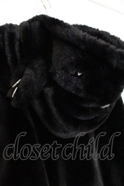画像5: DimMoire / BABY SHEEPファーパーカー  ブラック O-26-03-21-107-0-CO-IG-OS