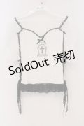 DimMoire / Gothicチュールトップス  シロ×クロ O-26-03-21-108-0-TO-IG-OS