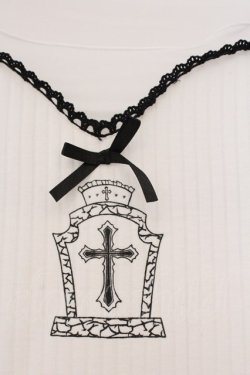 画像2: DimMoire / Gothicチュールトップス  シロ×クロ O-26-03-21-108-0-TO-IG-OS