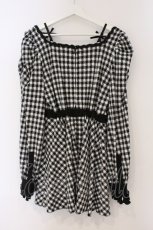 画像5: DimMoire / Coffin Doll ミニワンピース  クロ×シロ O-26-03-21-110-0-OP-IG-OS (5)