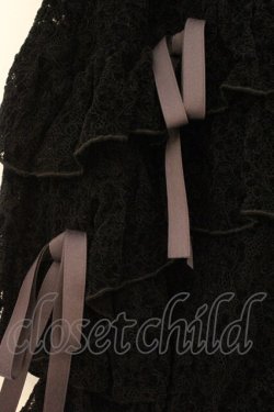 画像2: merry jenny / シュガーフリルカボチャパンツ  クロ O-26-03-21-111-LO-PA-IG-OS