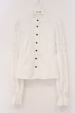 画像1: EAT ME / マムルークスリーブブラウス  クロ O-26-03-21-114-LO-BL-IG-OS