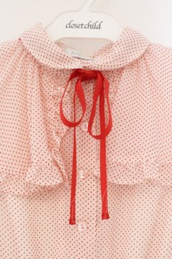 画像2: MILK / シェリードレス  シロ×アカ O-26-03-21-116-ML-OP-IG-OS