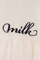 画像3: MILK / Sailorティアードワンピース  シロ O-26-03-21-121-ML-OP-IG-ZT514 (3)