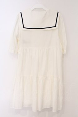 画像4: MILK / Sailorティアードワンピース  シロ O-26-03-21-121-ML-OP-IG-OS